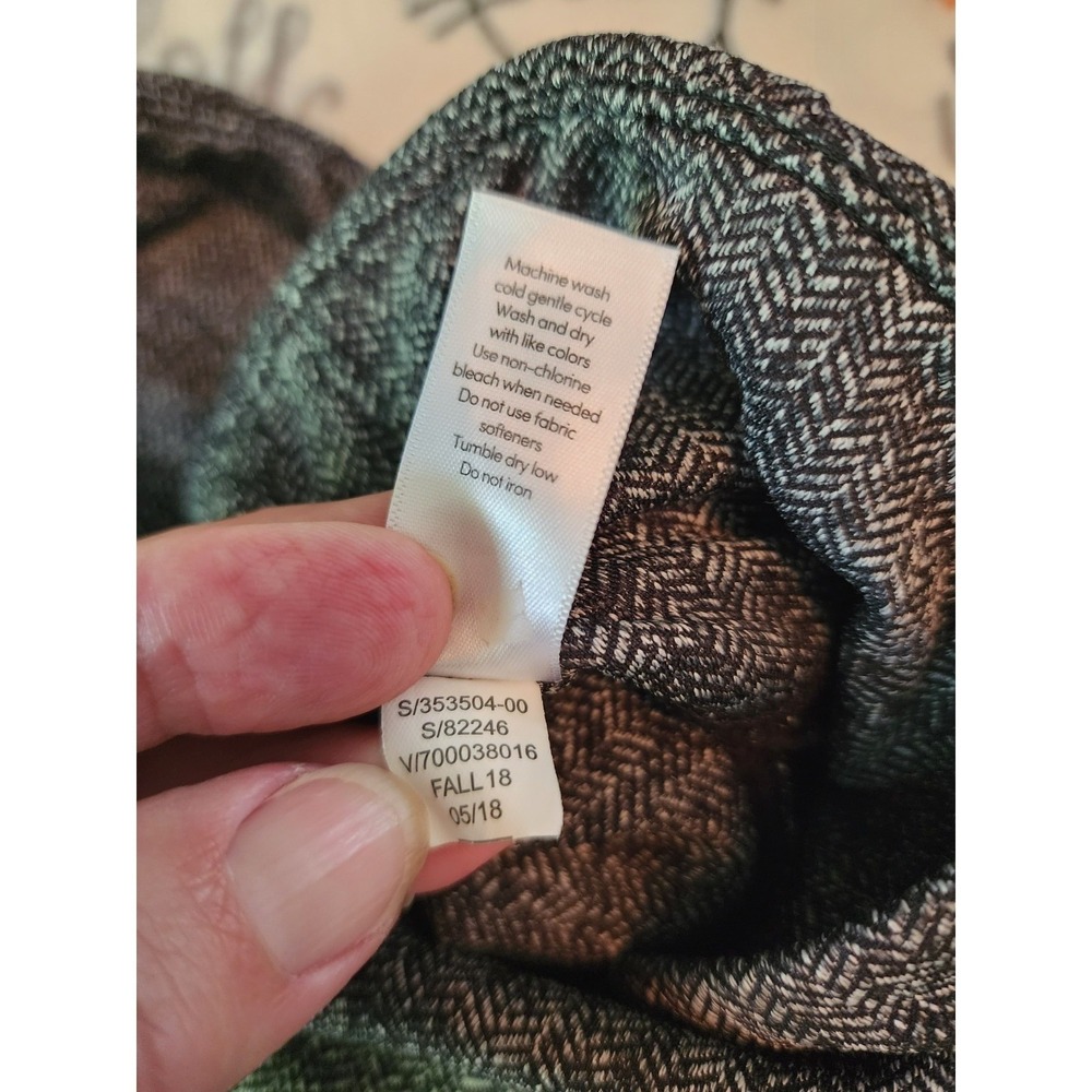 Athleta Herringbone Women S Mercer Leggings Gray Stretch Skinny Athleisure Yoga - Picture 5 of 10